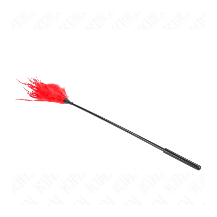KINK - PIUME MULTIPLE ROSSE TICKLE 45 CM